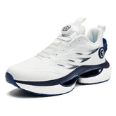Men's New Fashion Rotating Button Sneakers Running Shoes Women's Thick Sole Slow Running Shoes